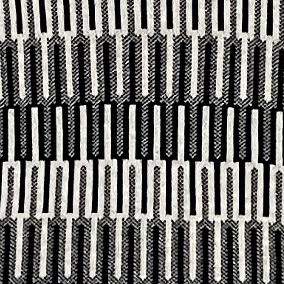 CJ Banks Navy and Gray Geometric Pattern Cardigan Sweater in Size 1X - Picture 6 of 14